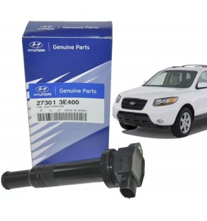 Bobina Ignição Hyundai Santa Fé 2.7 V6 2007 a 2010 273013e400